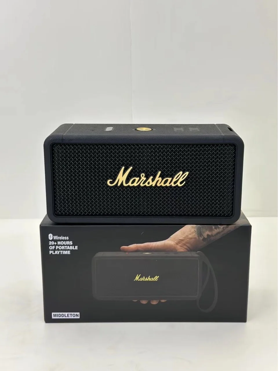 Hot selling New MIDDLETON Bluetooth Speaker Marshall  Wireless Portable Outdoor  Subwoofer Mini Speaker