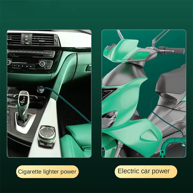 DWT Air Compressor 12v 150psi Portable Mini Car Tire Inflators  Power Bank Car Air Pump