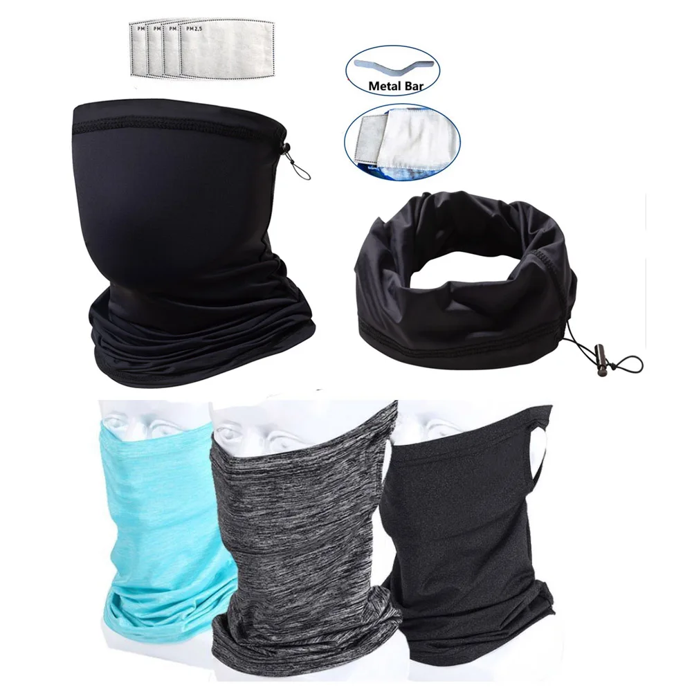 
2020 new arrived fleece neck warmer reversible autumn winter neck gaiter tube ear warmer headband face bandana for woman 