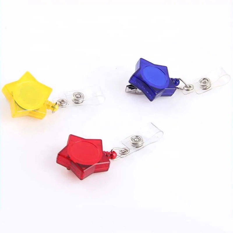 Hot Sale Heart Shape Promotion Retractable Badge Reel