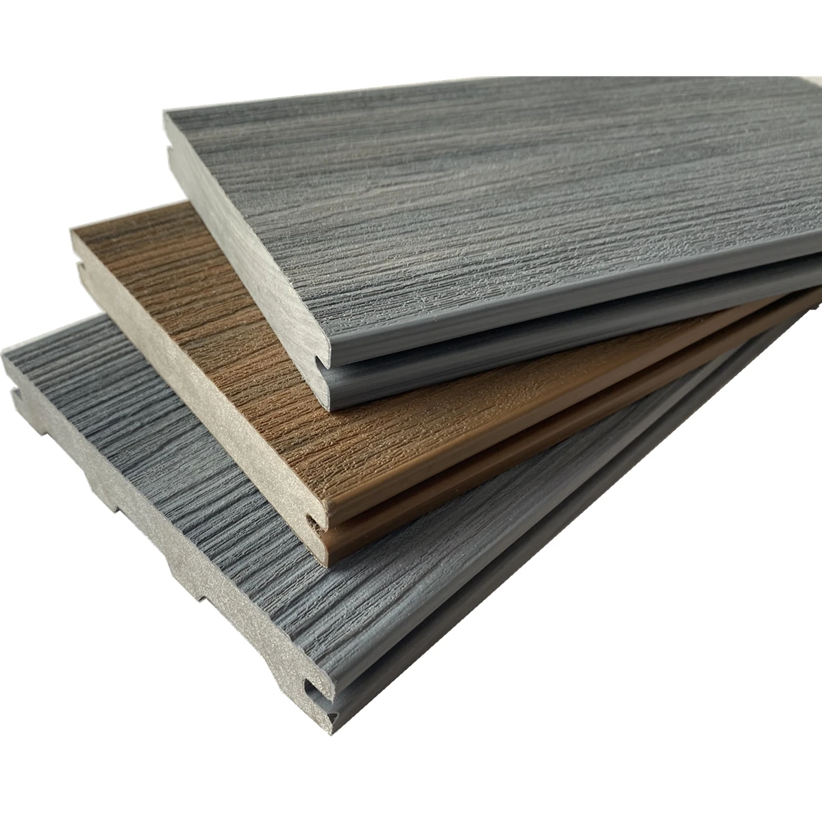 LvsenWood Factory WPC Composite Decking Floor Decking Board for Outdoor Garden and Swimming Pool wood board