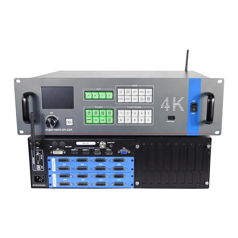 VDWALL P1.25 P1.374 P1.538 P1.667 P1.839 P1.904 LED Screen Panel Display Video Wall Processor V800