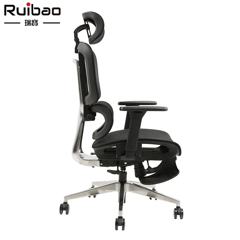 High Quality Luxury Full Mesh Multiple Function Adjustments Aluminium Frame Office Chair High Back Ergonomic Home Desk Chair