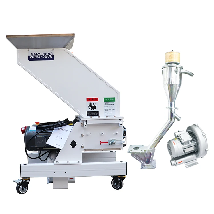 CE commercial electric automatic plastic recycling grinding mill machine manufacturer