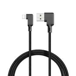 Mcdodo 90 Degree Elbow 3A Fast Charging Micro USB Data Cable for Android Mobile Phone