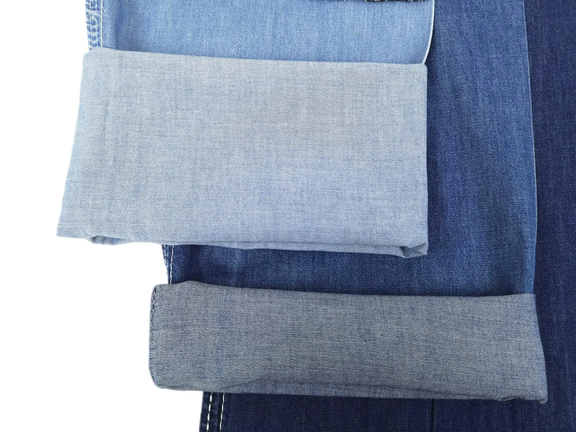 701 Gold supplier hot sale light weight 100% cotton denim fabric for shirt