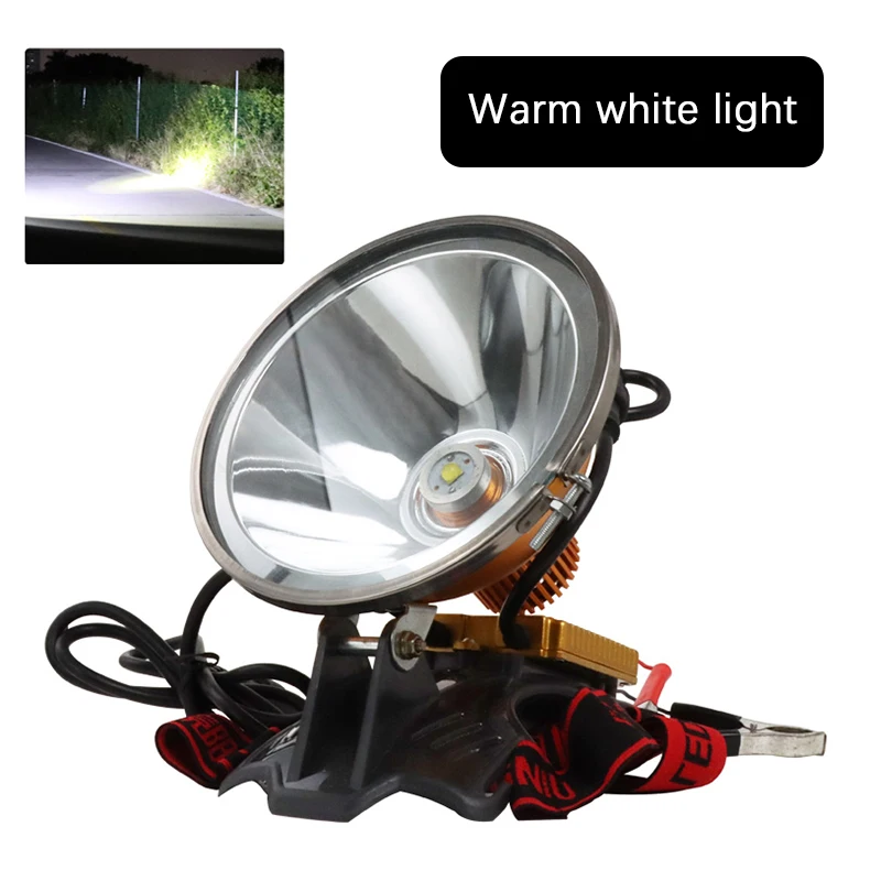 JUJINGYANG Super bright 100W P70 LED aluminum alloy waterproof headlamp
