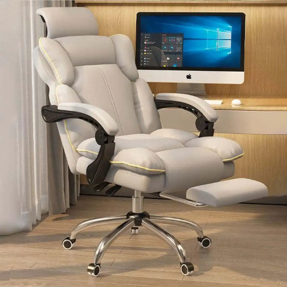 High Quality Comfortable Adjustable Swivel Lift Chairs Ergonomic Boss Leather Office Chairs