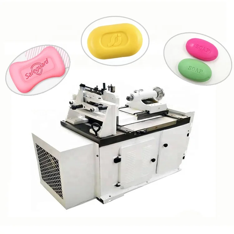 Automatic Small Mini Toilet Soap Stamping Cutting Laundry Bar Soap Making Machine