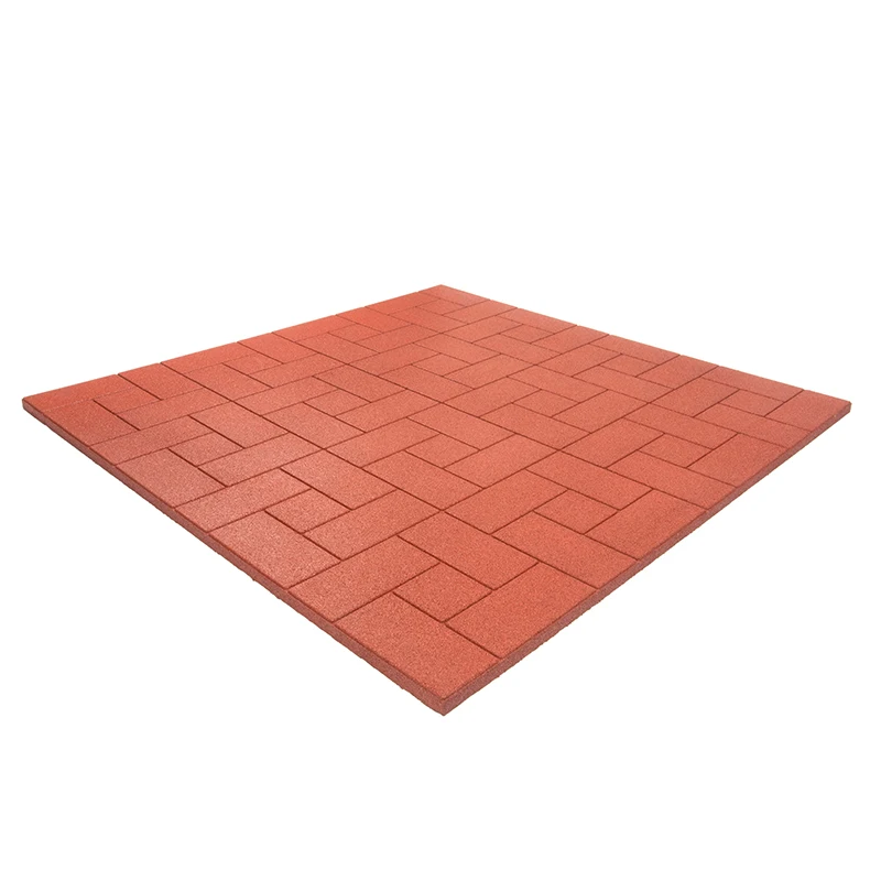 Thickness 20mm 30mm Cow Horse Stable Rubber Mats For Stall Dyed SBR Granules Mats