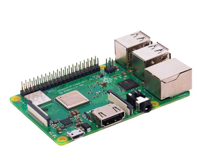 Модель Raspberry Pi 3B + 3B Plus, модель RASPBERRY PI 3, Модель B + новый оригинальный мини-компьютер 4 ядра с поддержкой Wi-Fi