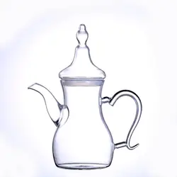 Turkish Style Borosilicate Glass Tea Set Coffee Set Arabic Teapot With Infuser