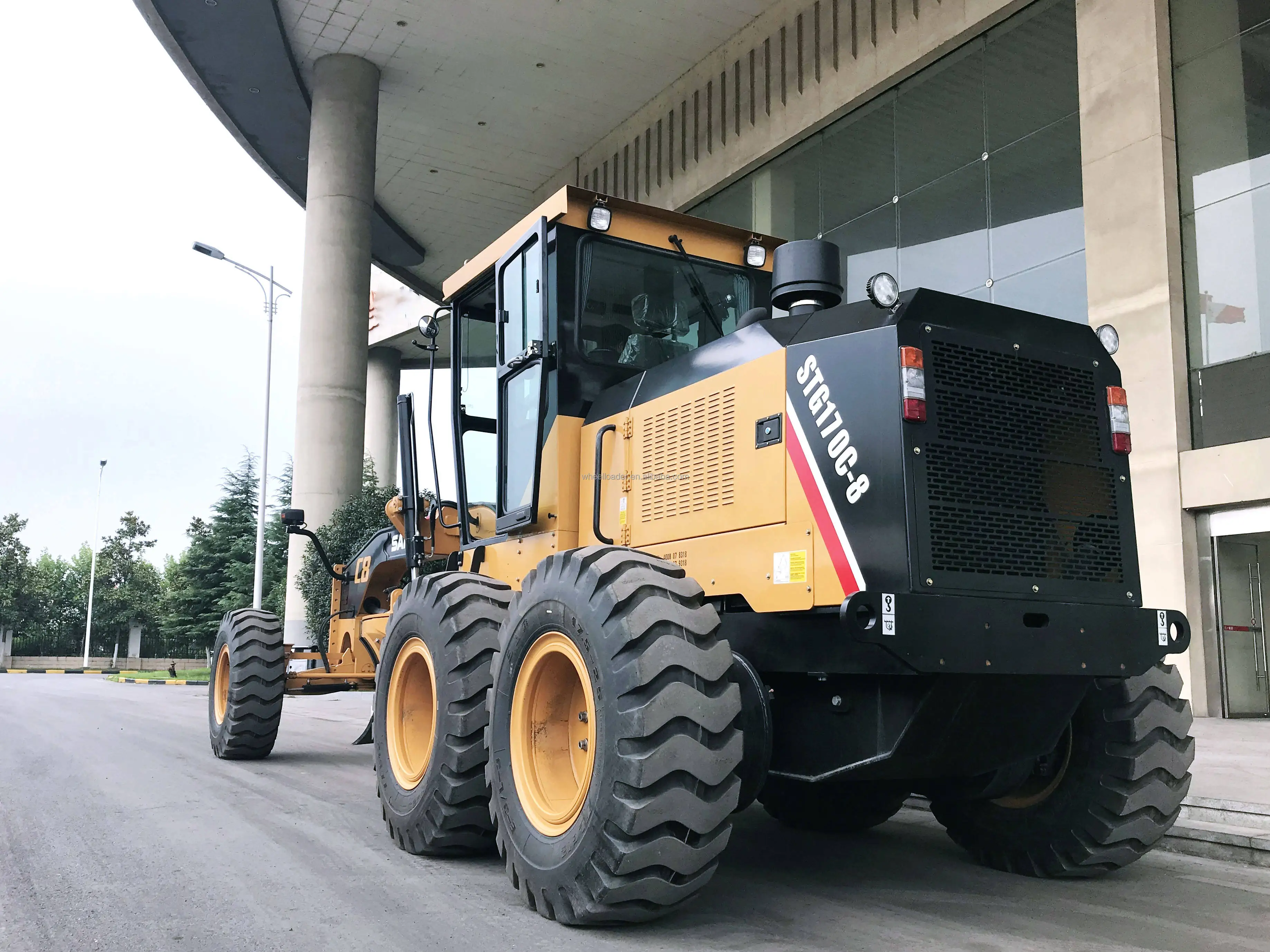 Абсолютно Новый 170HP 190hp автогрейдер STG170C-8 Stg190C-8 с передним лезвия и задний