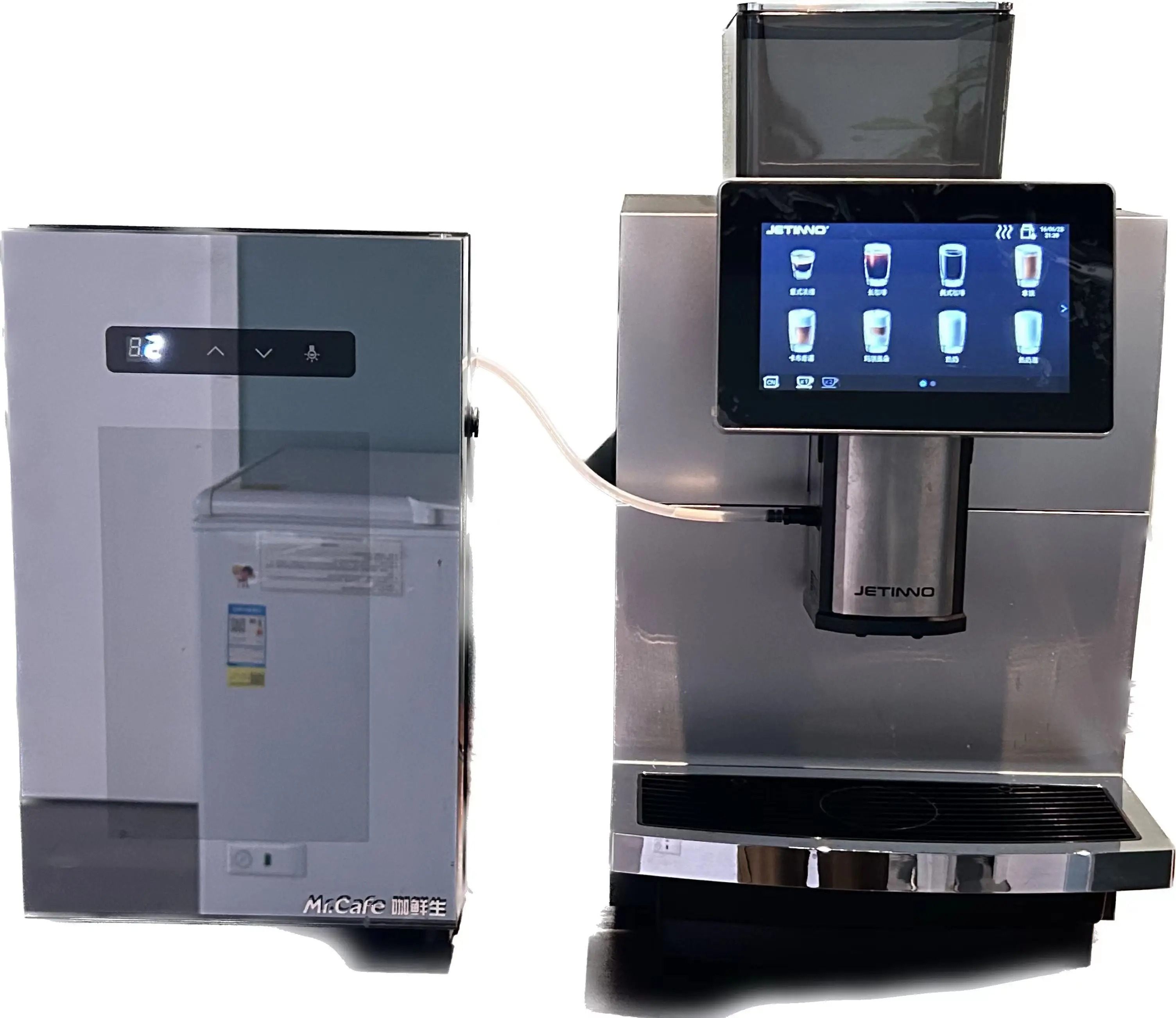 12L 16L Touch Large capacity Cooling system milk cooler fridge for Coffee Machine