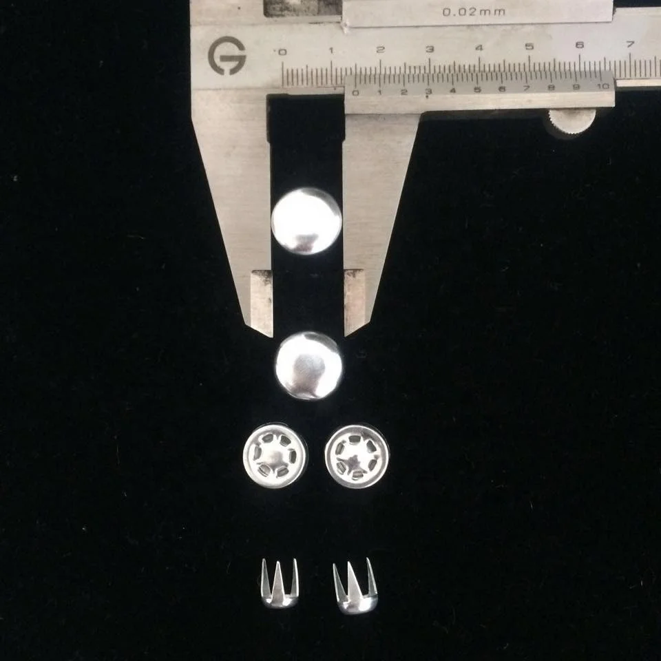 LZ-18 15mm baseball hat top fabric covered button