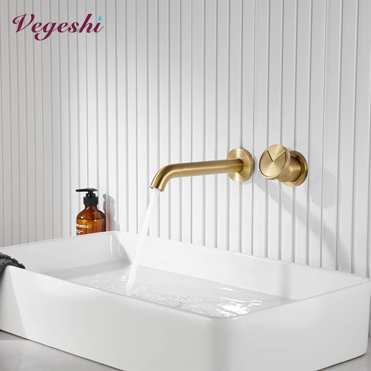 New Style Wall Mounted Basin Mixer Faucet Wash Taps Single Handle for Bathroom Basin Tap Taps Manufacturer
