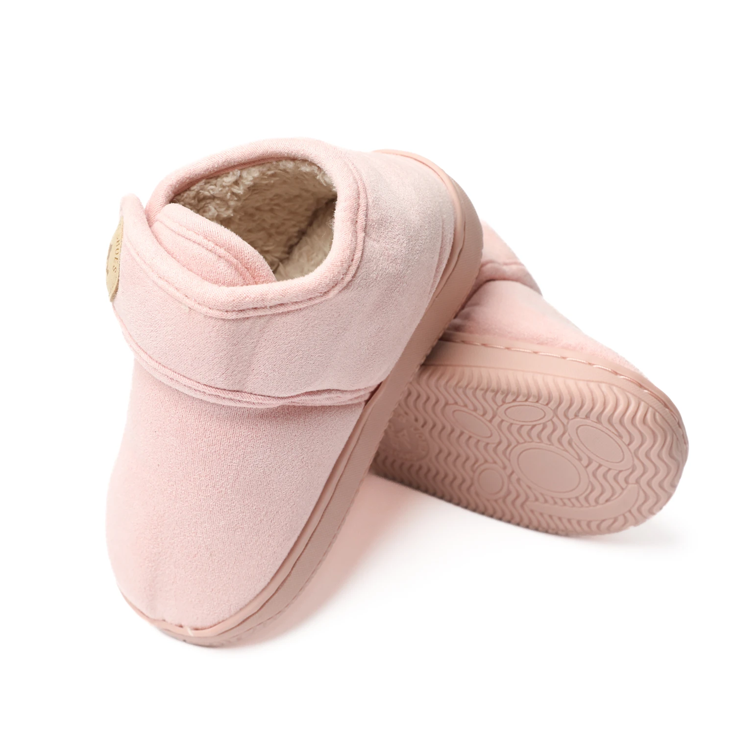 Popular Foot Shapes Tpr Breathable Round Winter Home Kids Warm Slippers For Family Bedroom Use