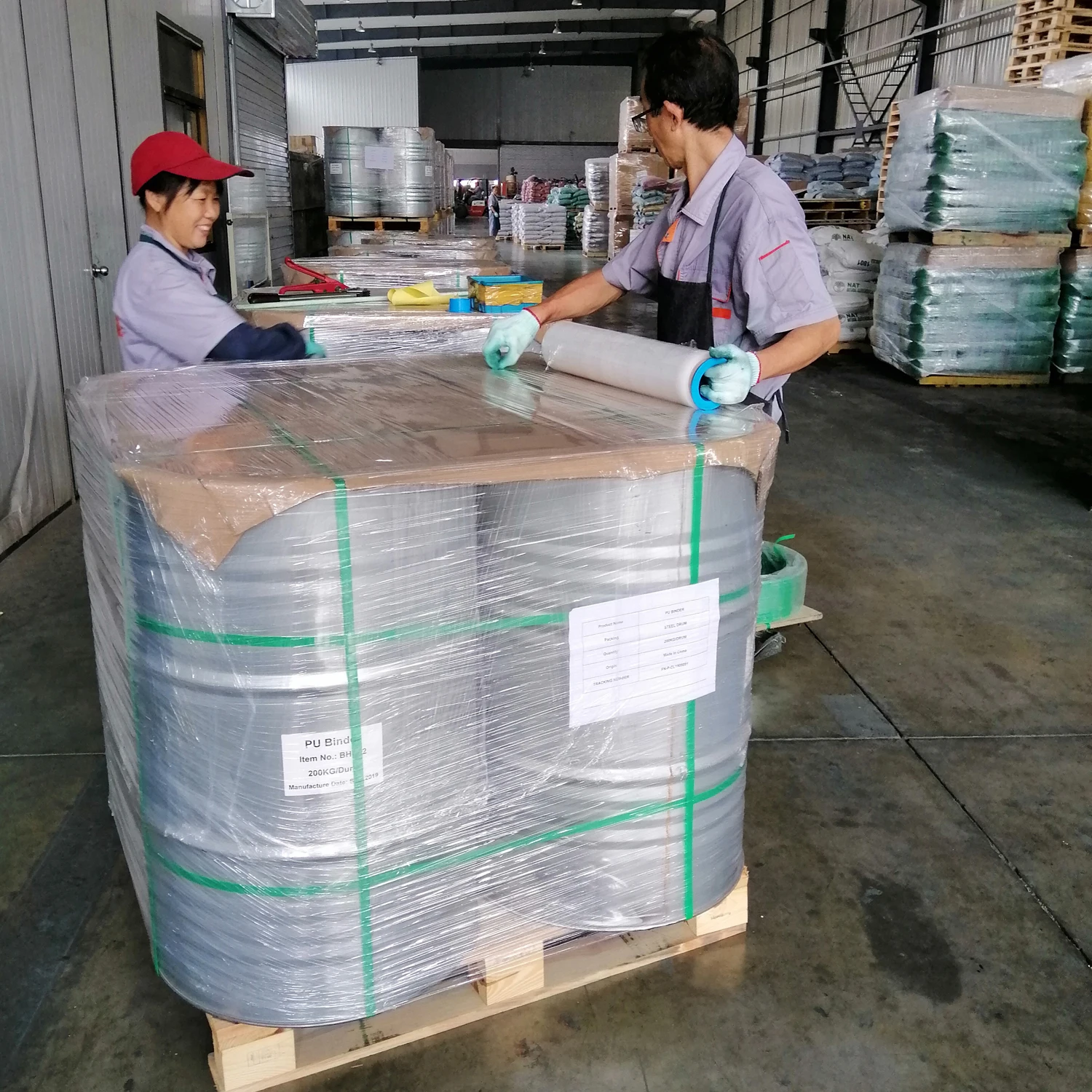 Polyurethane Pu Foam Resin Pu Binder for Epdm Rubber Granules FN-I-24061103
