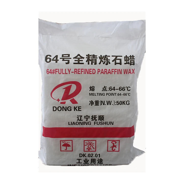 China cheapest paraffin wax kunlun brand 52 54 56 58 60 64 66 parafina paraffine
