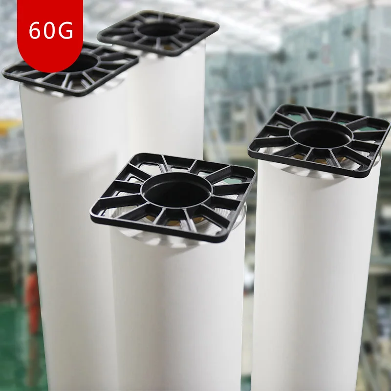 60gsm x 162cm x 100m sublimation paper high quality heat transfer paper roll for polyester fabrics printing