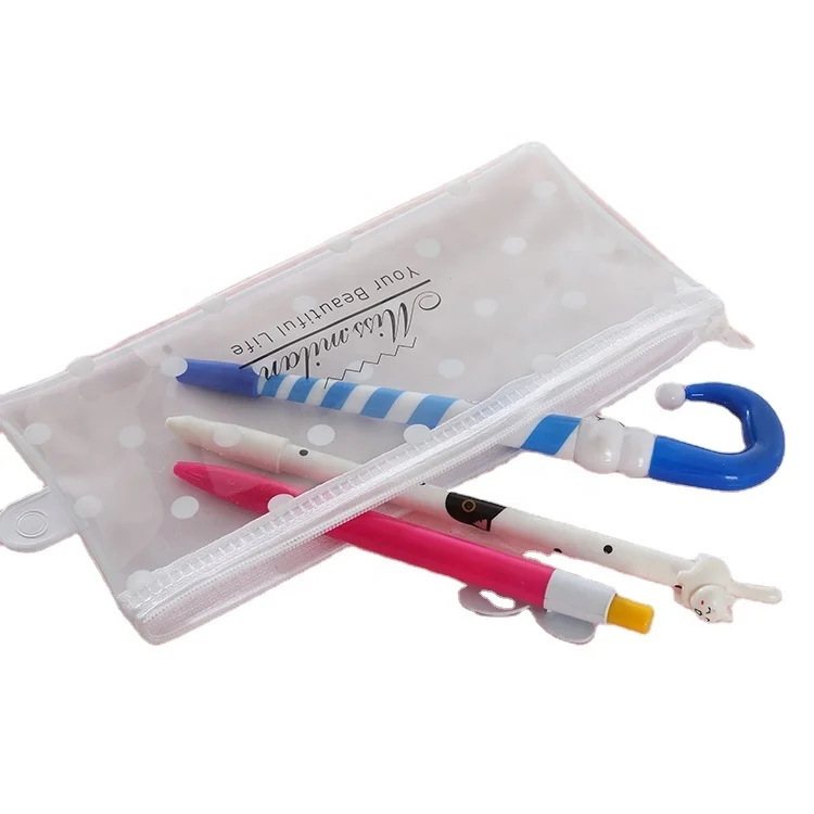 
Mesh Pencil Case Hot Sale Nylon Mesh Student School Pencil Case With Zipper Stationery Bag 