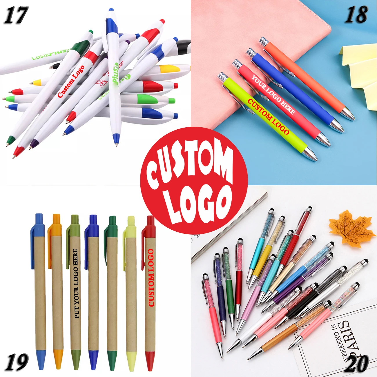 Custom Metal Custom Ballpoint Pen Custom Branded Ballpoint Pen With Blue Ink Weave Classic Promotional Business Metal Ball Pen