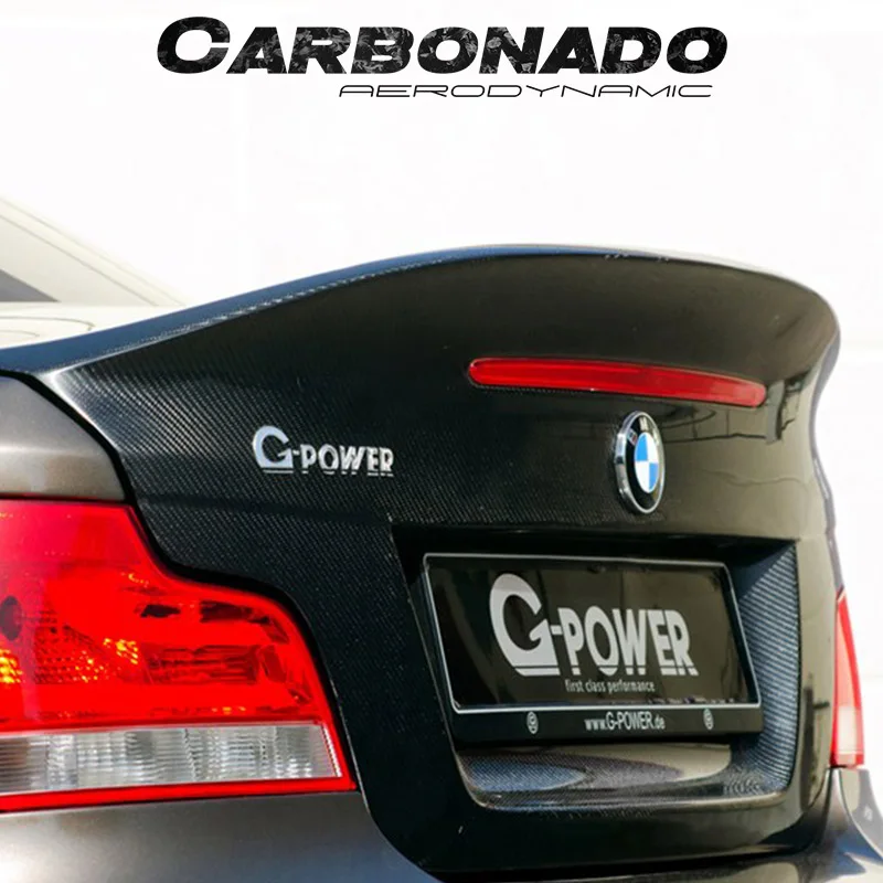 Углеродное волокно Carbonado cls стиль багажник для 1 м купе E82 E88