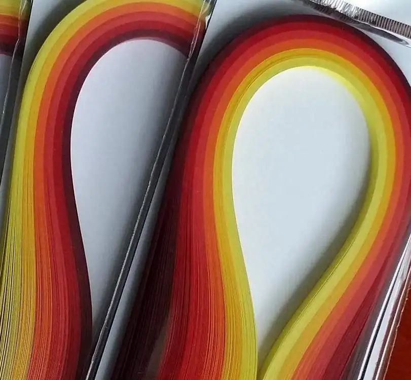 Manufacturer direct sale handiwork full  colors hand made paper quilling set iridescence paper quilling