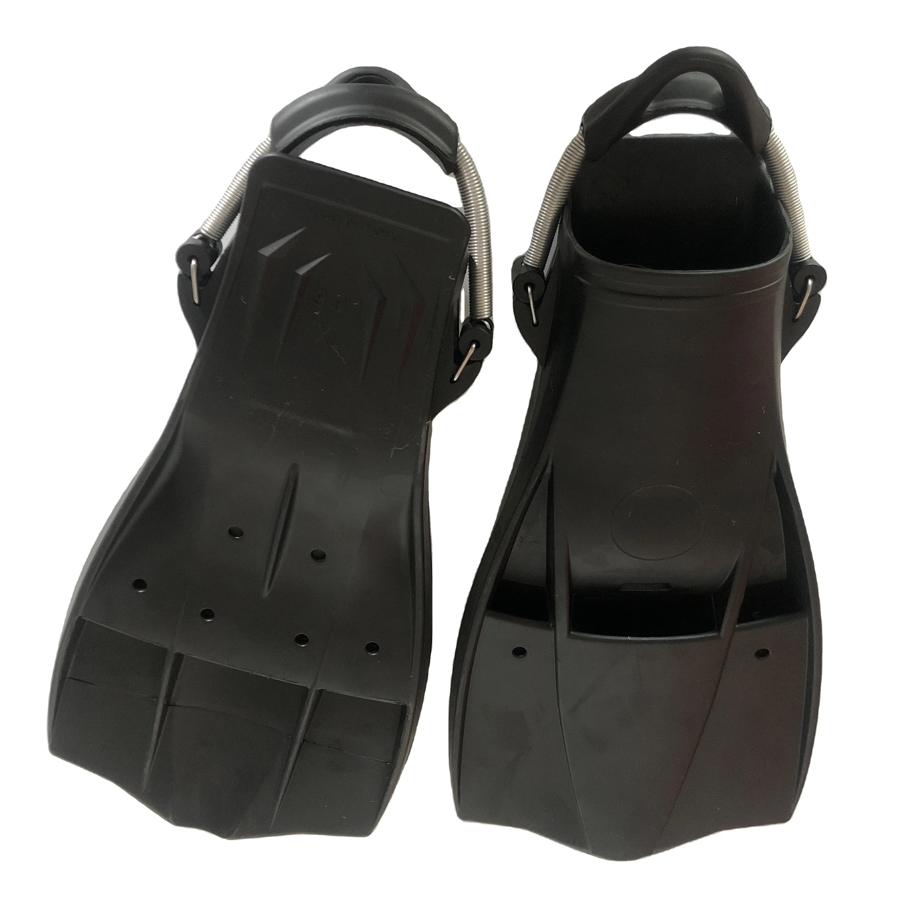 DPR Brand Solid Rubber material Technical Scuba Diving Fins with ABS strap