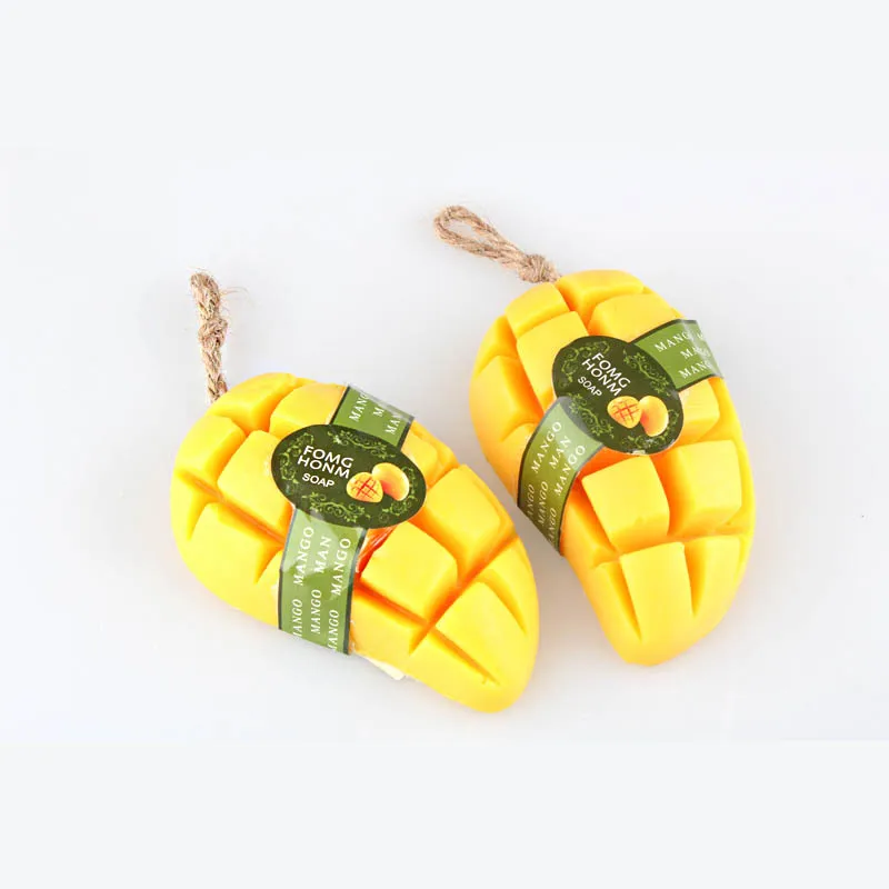 Wholesale Thailand 3D fruit flowers shape soap private label custom organic face soap all natural handmade soap