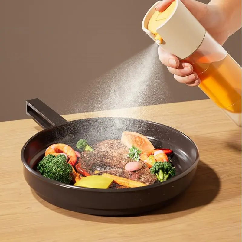 Glass Oil Dispenser Bottle Kitchen Household Simple Soy Sauce Vinegar Dispenser Bottle Barbecue Non Hanging Oil Press Spray Pot