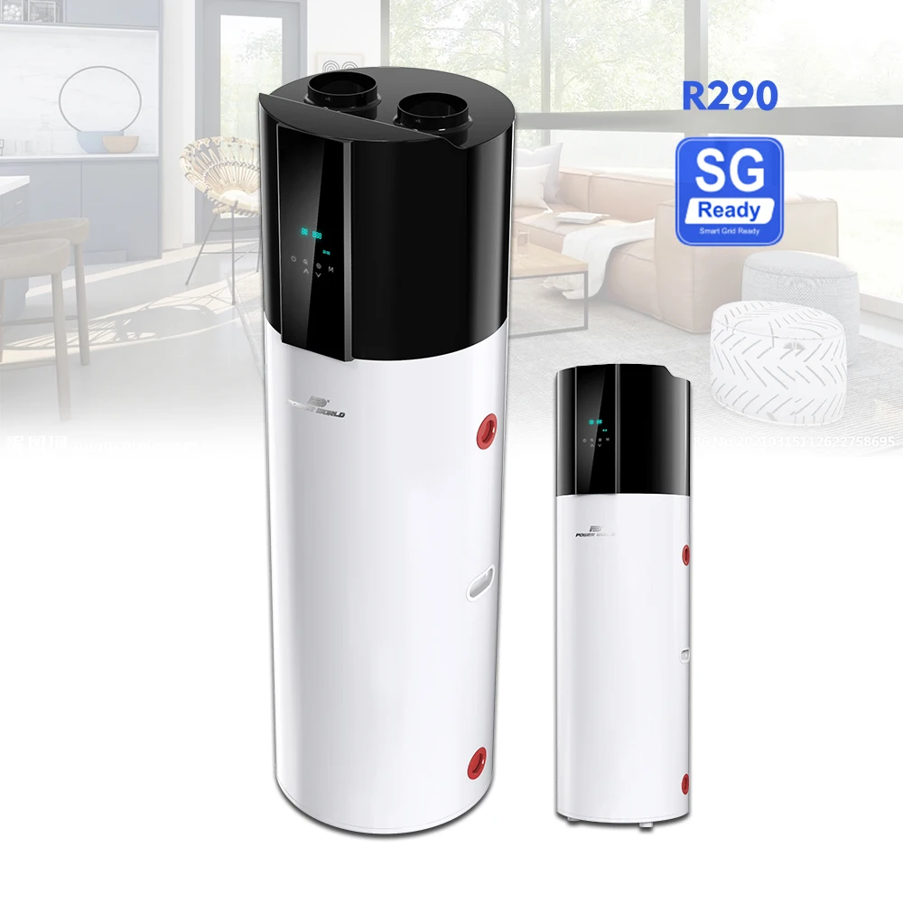 Chinese heat pumps eu stock all in one heat pump for hydronic heating 75 deg c