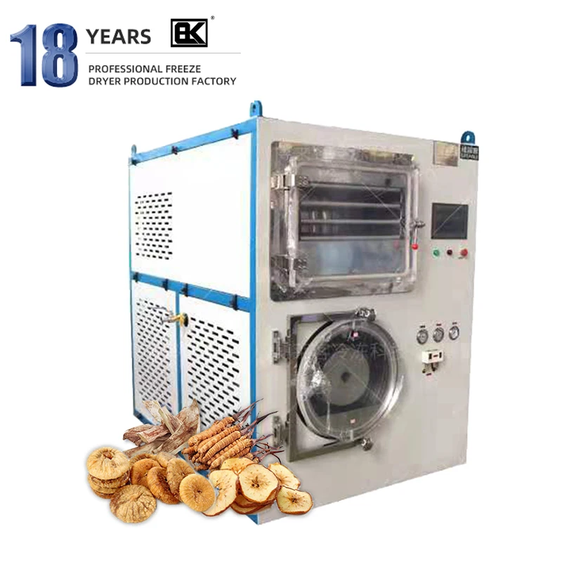 Factory Price high working efficiency ginseng china freeze dryer lyophilized instant coffee freeze dried machine
