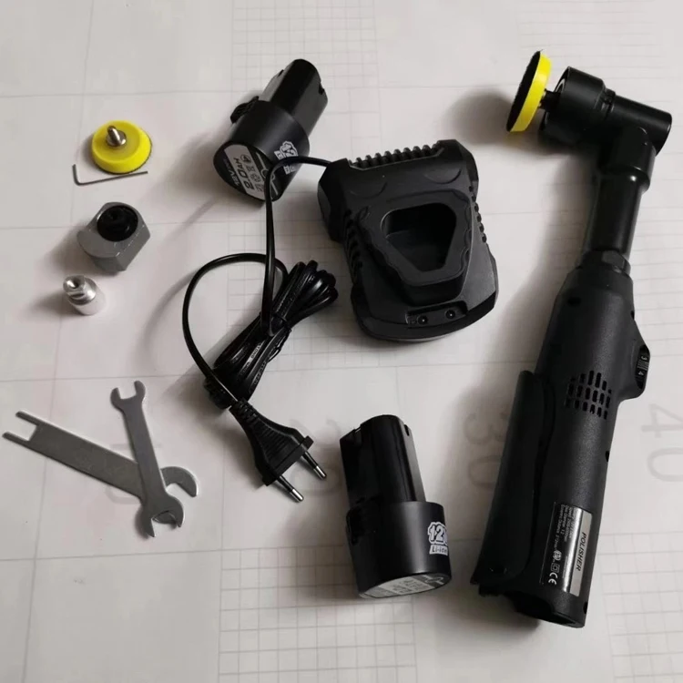 Cordless Mini Dual Action Car Polisher Set for Auto Detail