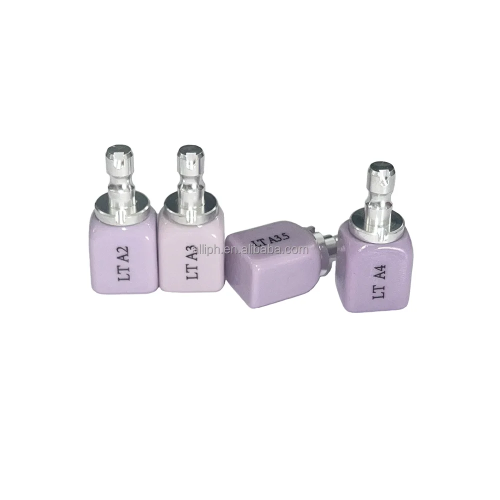 HT LT Cerec Glass Ceramics Blocks Dental Lithium Disilicate Block for Cad Cam Sirona MXCL