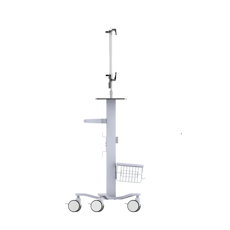 B02 abs medical cart with wheels medical endoscope trolley cart