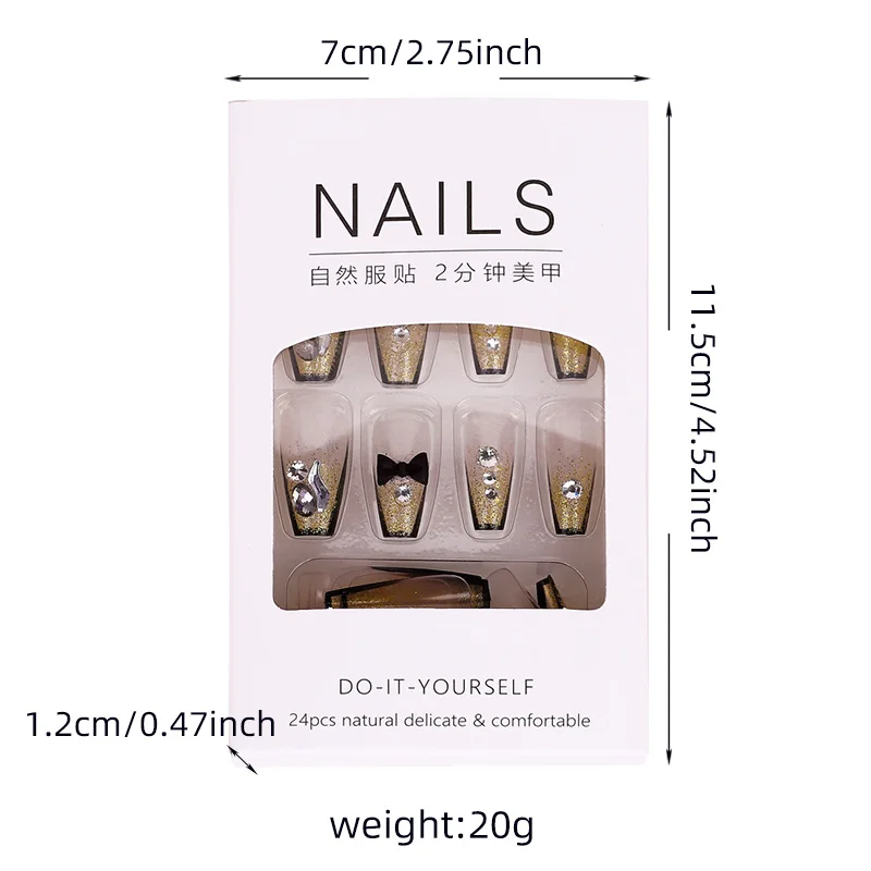 Wholesale Acrylic Long Square Oval Artificial Fingernails Almond Handmade French Nail Supplies Press On Nails At Home Salon