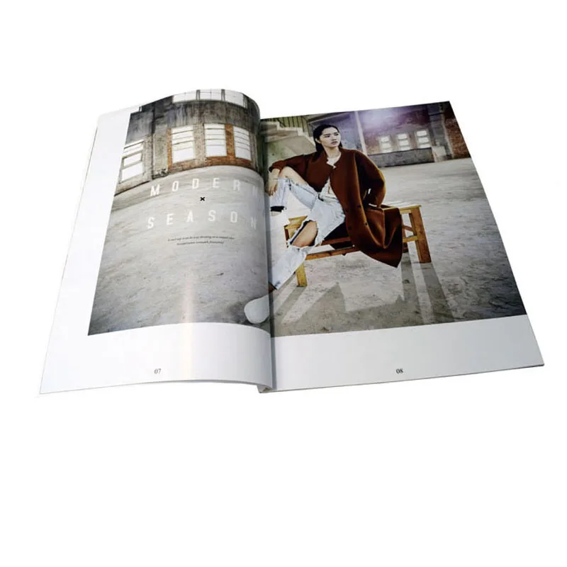 Cheap prince Wholesale Full Color Offset Printing clothing catalog printing