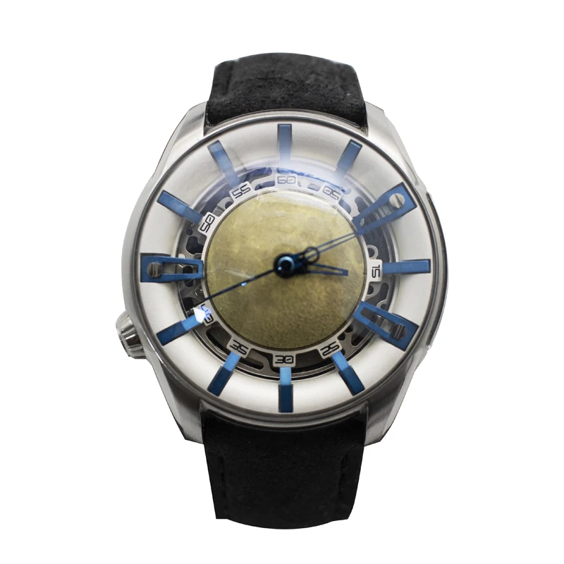 MIUSKONE 2022 new arc mechanical watch Moonwalker appearance patent watch fashion watch