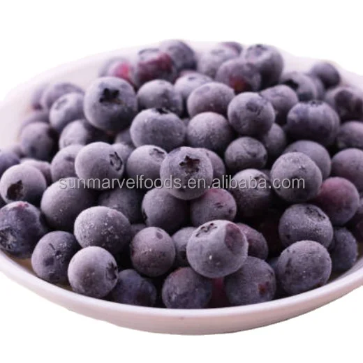 Свежий свежий фруктовый ресторан для завтрака, китайский производитель, замороженные черники оптом