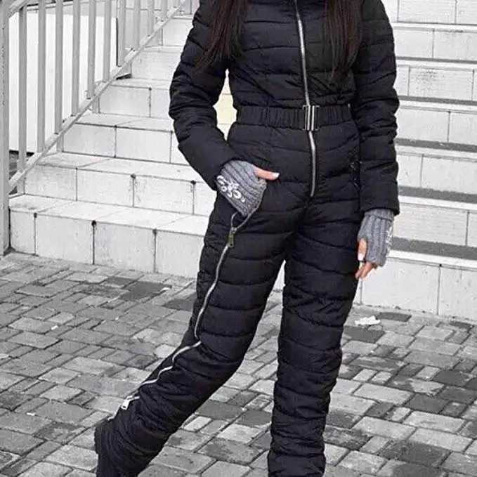 
Outdoor Winter Clothing Set Women Integrated Ski Suit 