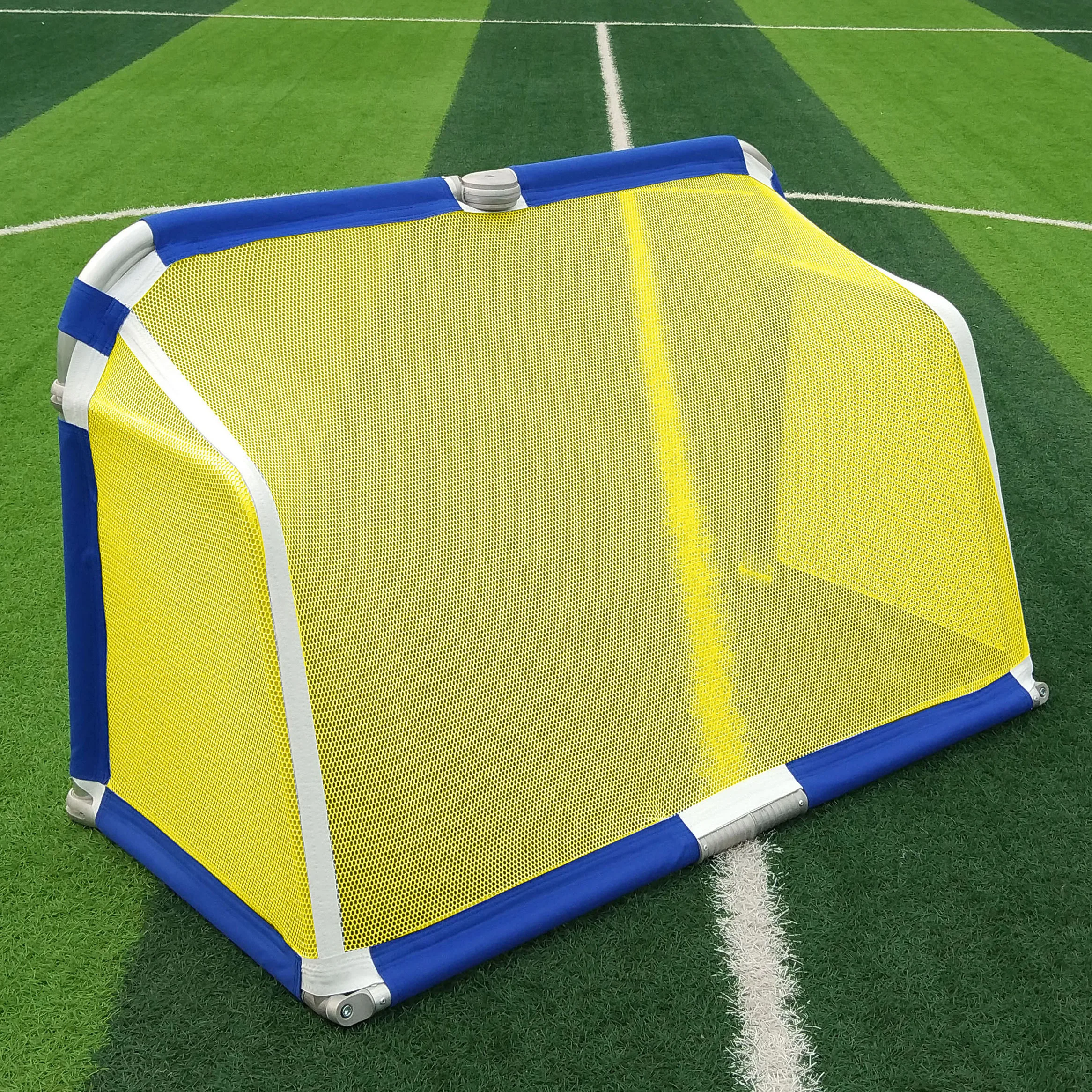 Direct factory aluminium folded soccer training goal