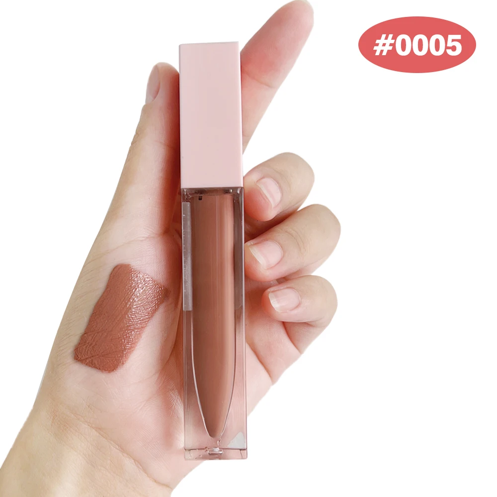 OEM Waterproof Lasting Moinisturizer Lipstick Makeup No logo Velvet Matte Lipgloss Liquid Lipstick Wholesale Lip Glow Oil