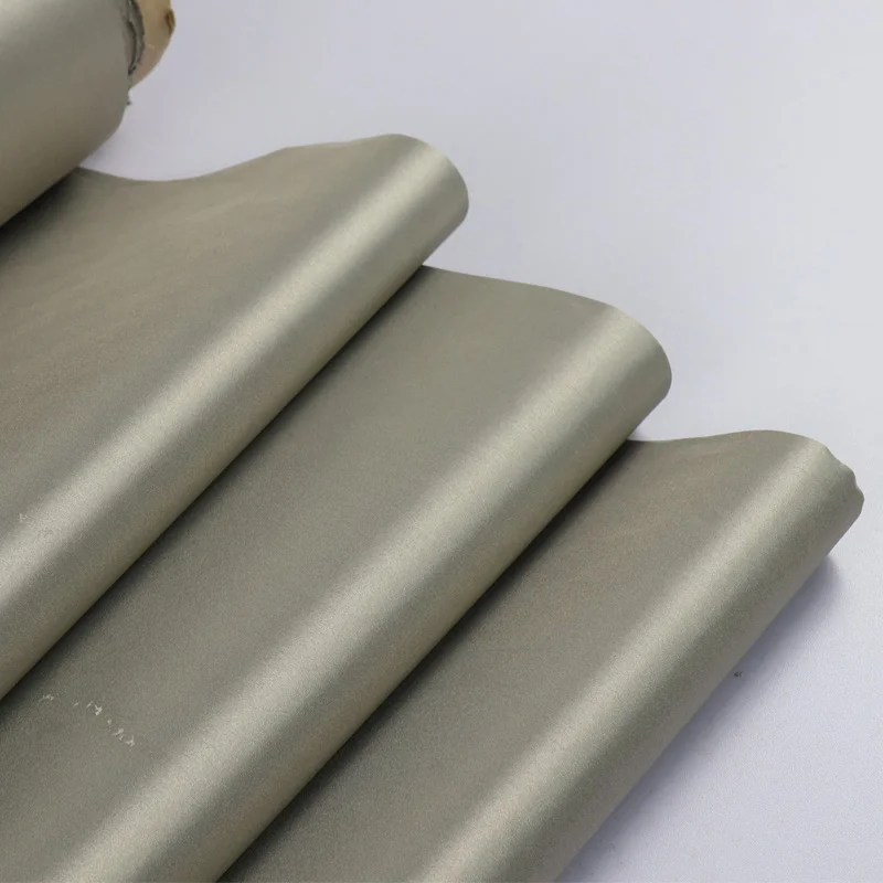 Anti-fouling and anti-oxidation Copper and Nickle Coated Fiber RFID Signal Blocking Fabric EMF Shielding Conductive Fabric Cloth