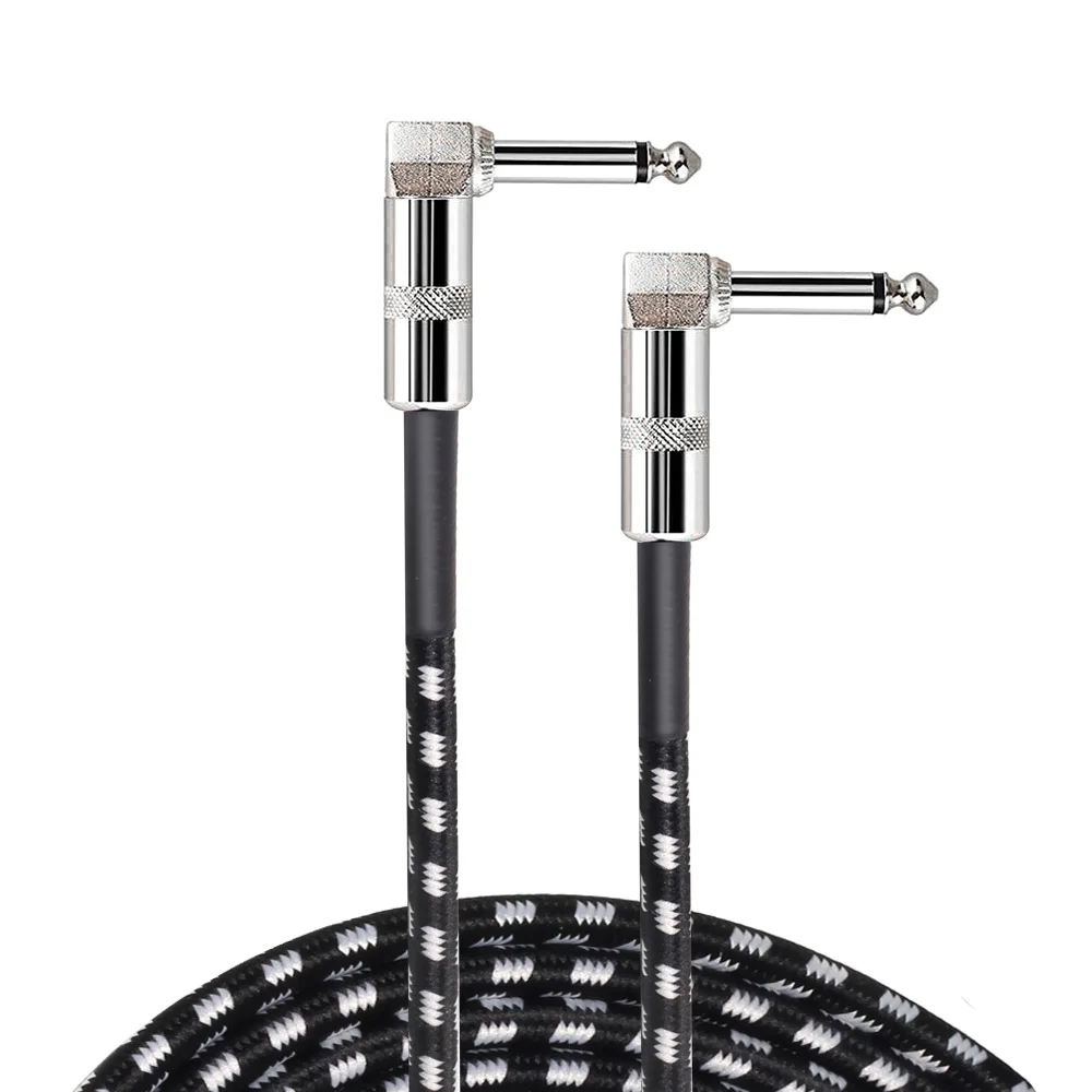 Factory Manufacture Various High Quality Instrument 6.35mm 1/4 Guitar Cable