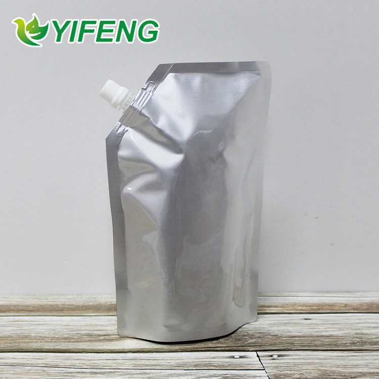 Retort With Spout/stand Up Reusable Liquid Stand Ziplock Spout Water Shaped Drink Packaging Printing On Spouted Pouches