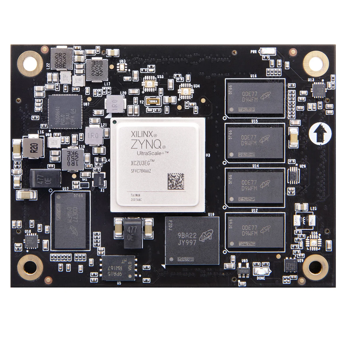 
ALINX SoM ACU3EG: Xilinx Zynq UltraScale+ MPSOC AI ZU3EG Industrial Grade Module 