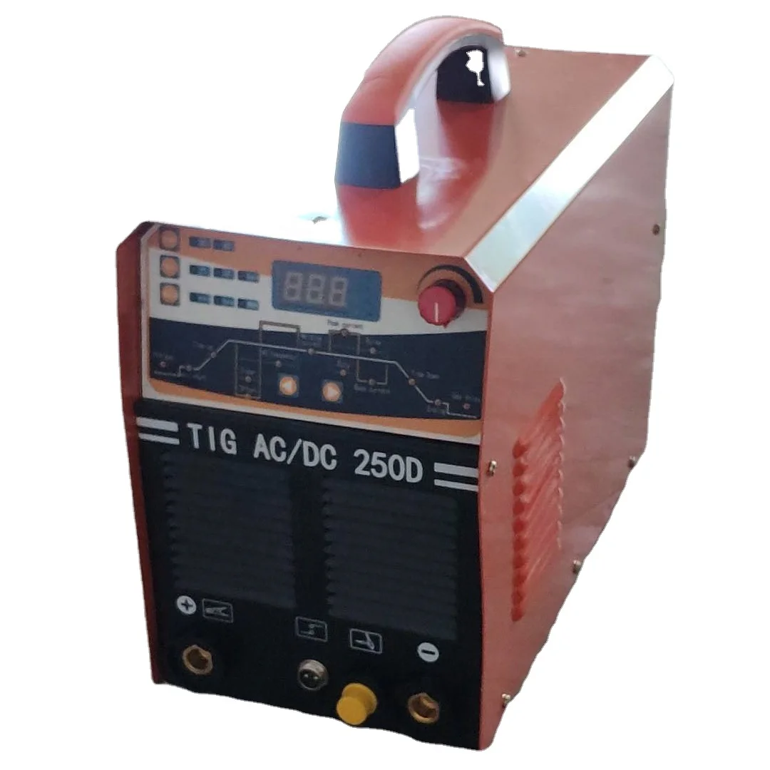 Factory made ac dc inverter 250amp TIG welder with pulse