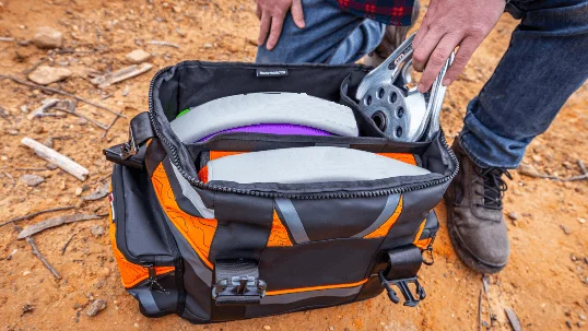 Tough Canvas Mechanic Satchel  Bucket Hardware Storage Tool Bag