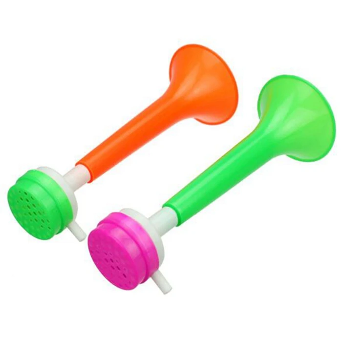 
Promotional bulk cheap horn ,loud children ball fan plastic custom cheerleading horn (001) 
